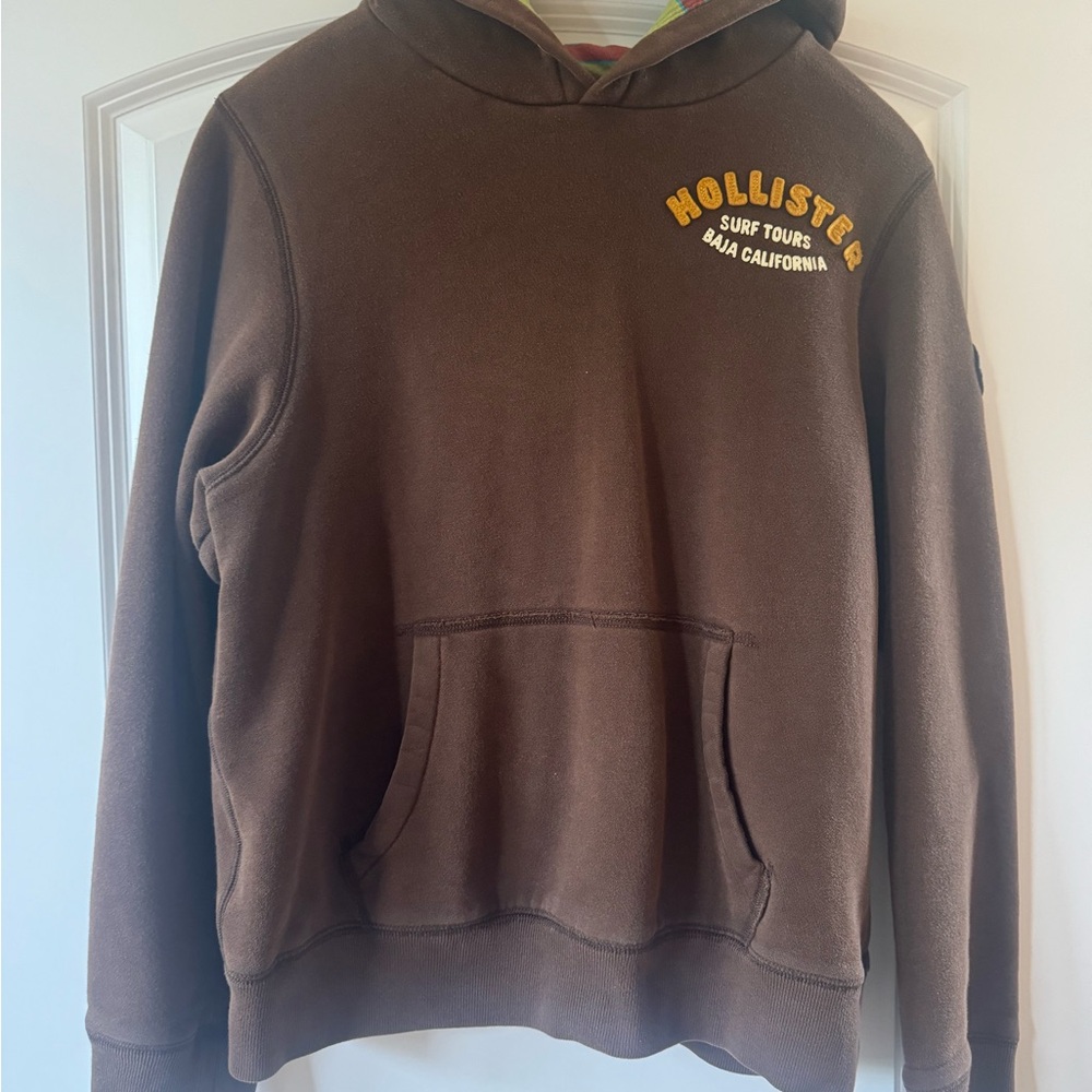 Vintage Hollister Brown Sweatshirt with Punta Perfection Patch